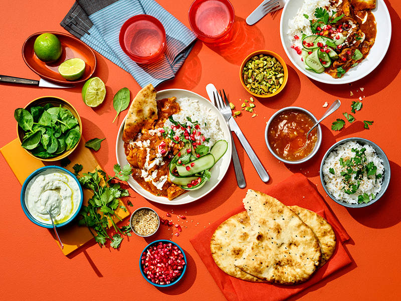 Indian cooking tikka masala