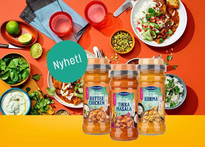 Nyheter India Cooking Sauce