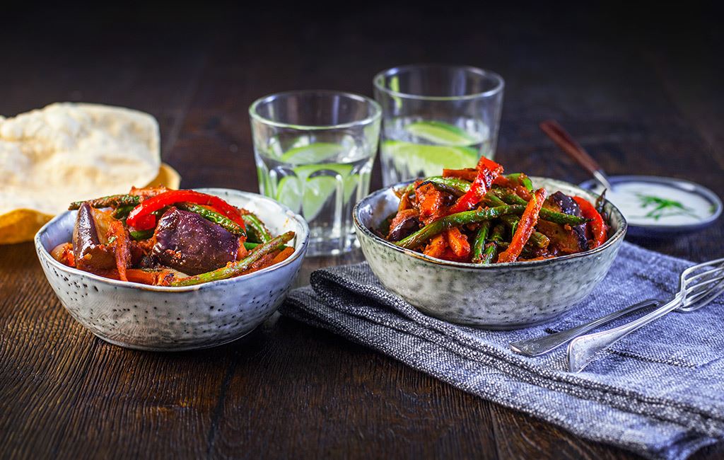 Vegetarisk Jalfrezi