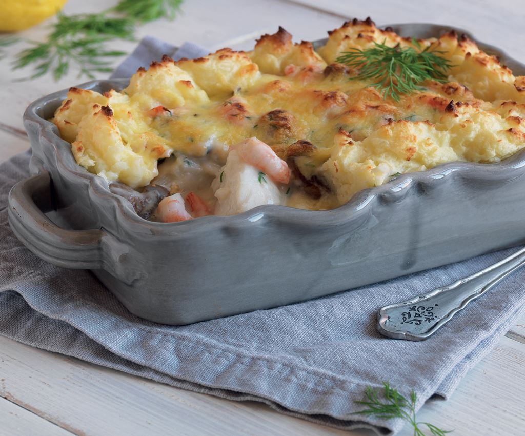 Fiskegratin