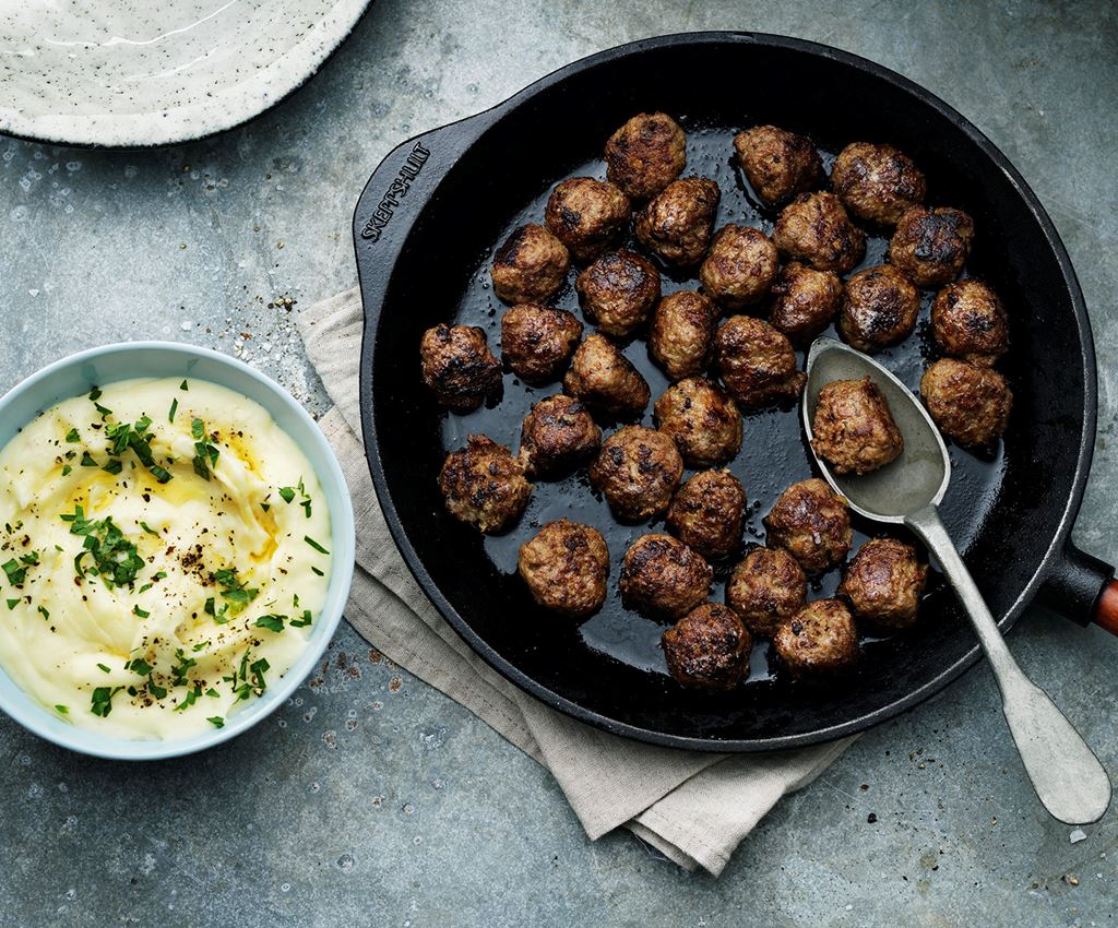 Köttbullar på tre sätt