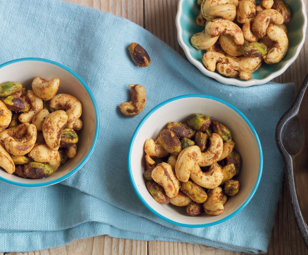 Rostade cashewnötter med Tex Mex-smak