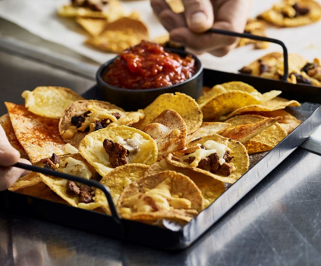 Tortillachips met paprikasmaak