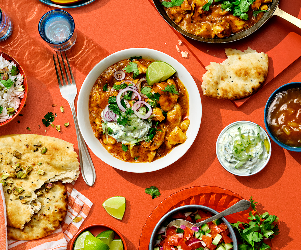 Santa Maria Receptbild på Butter Chicken