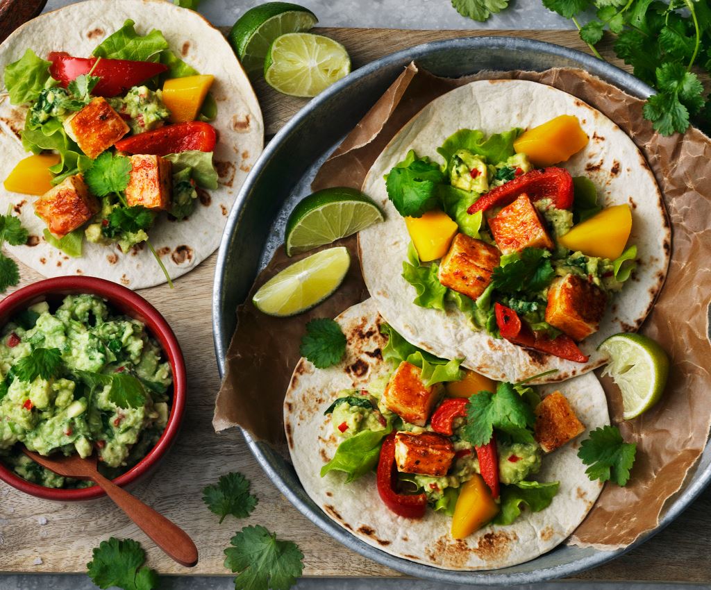 Smoky Halloumi Taco