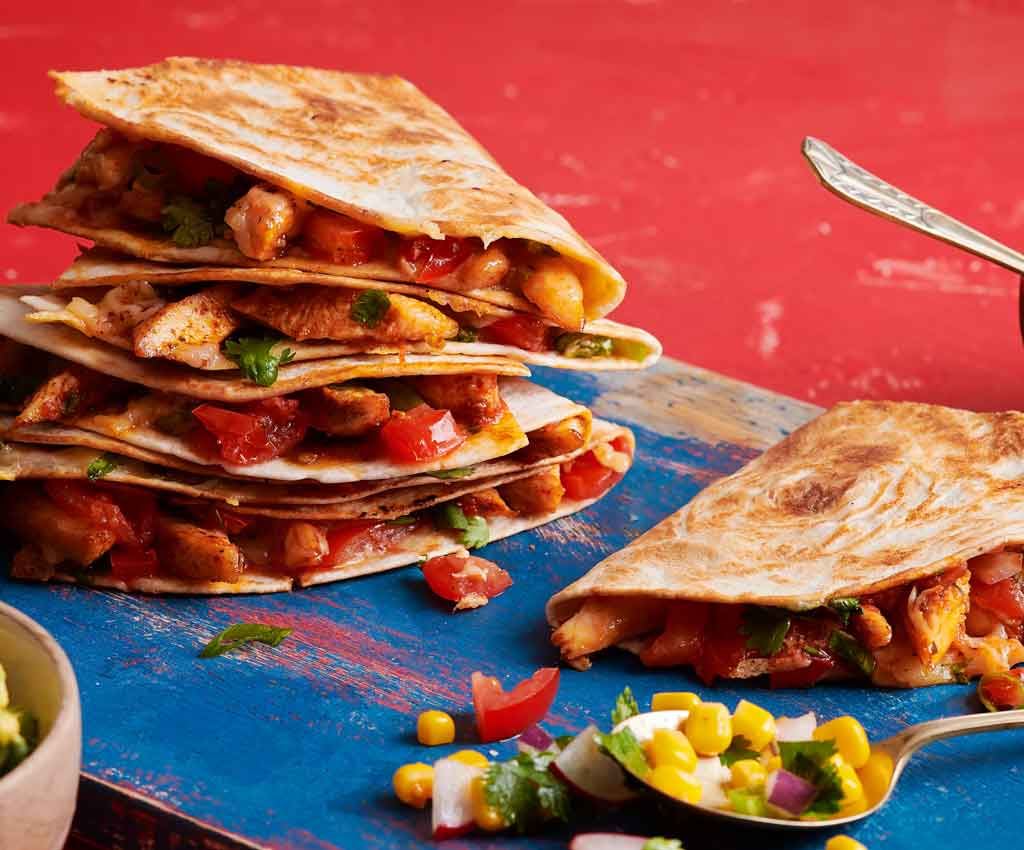 Chicken Quesadillas